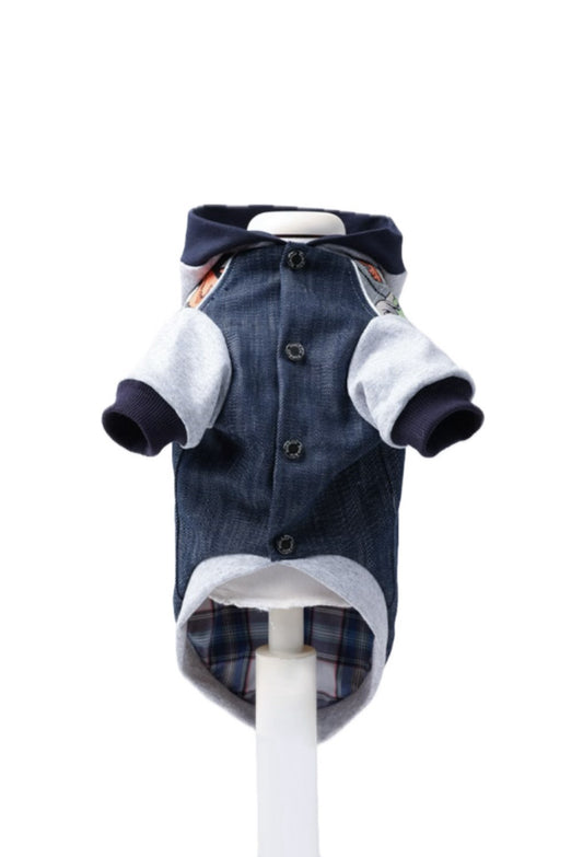Giubbino jeans Diabolik blu