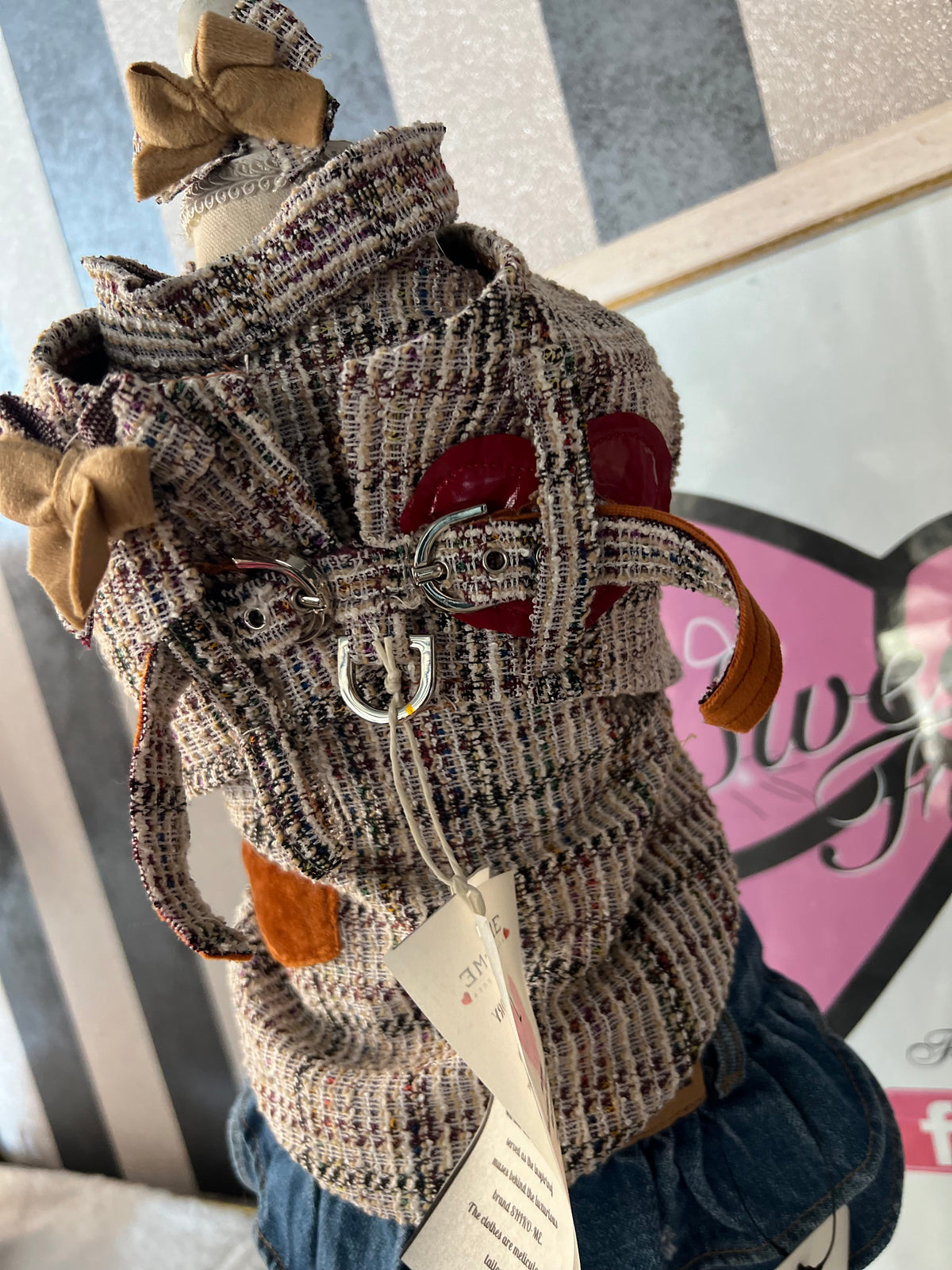 Sweatshirt Special Tweed Black
