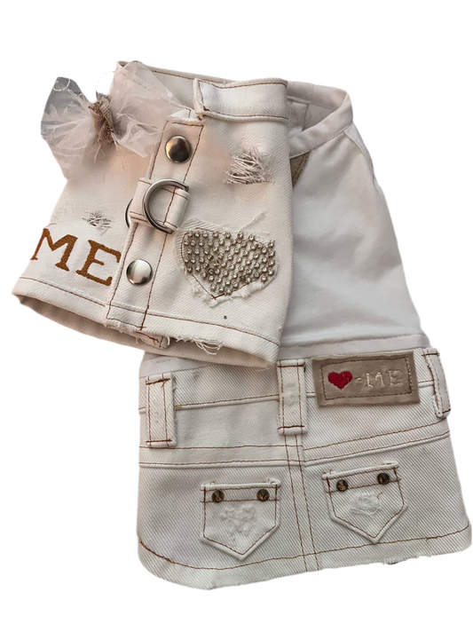 JBR Harness long White