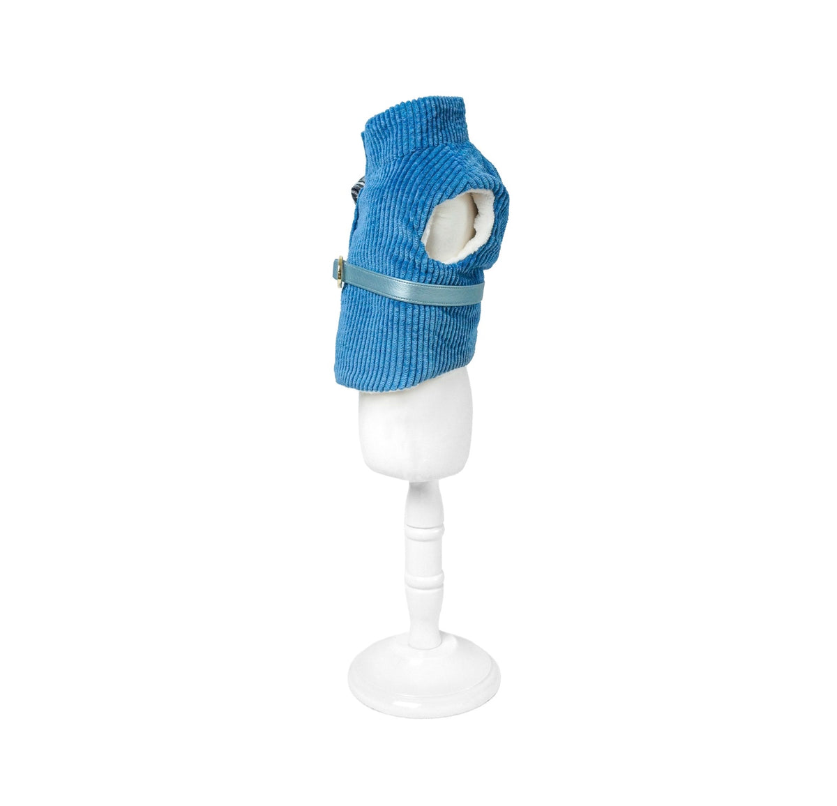 Pettorina Velluto Azzurra