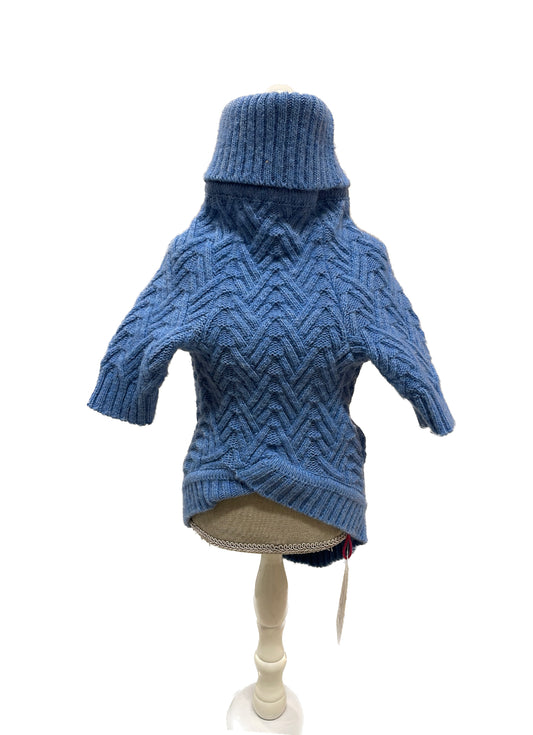 Pull Misto Cashmere AZZURRO