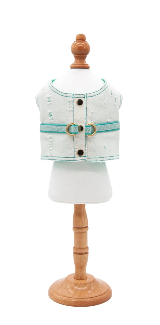 Teddy Harness Pink Tiffany