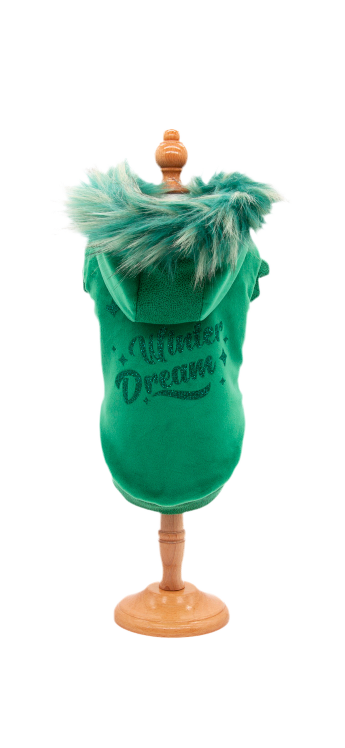 Coat VELVET TOUCH Green