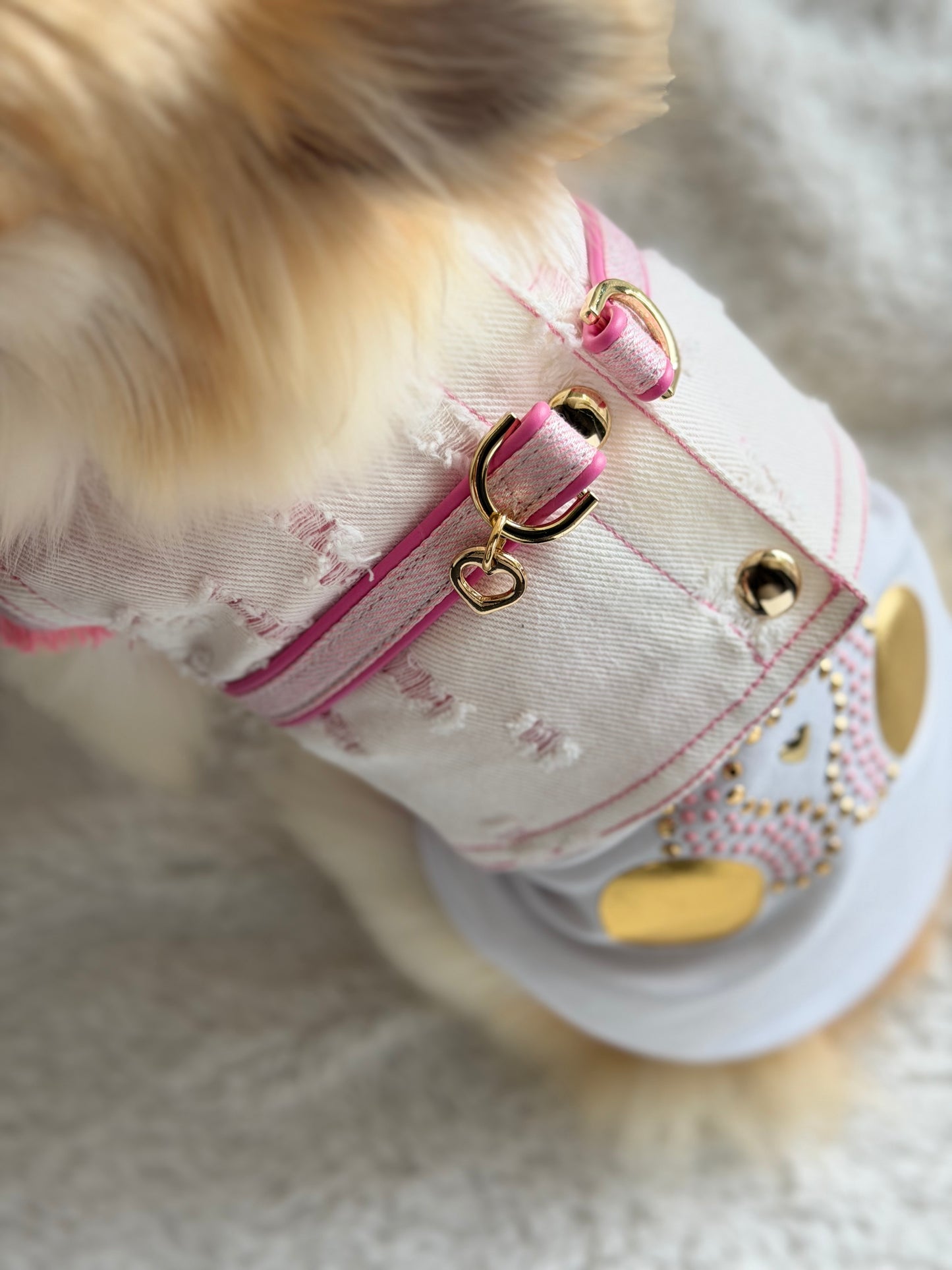 Teddy Harness Pink