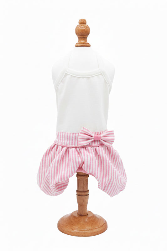 Candy Stripe Pant Fuxia