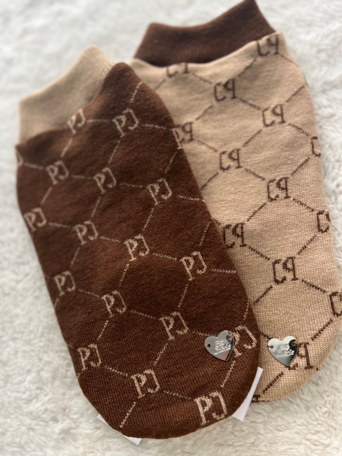 Logo Jacquard Pull Camel