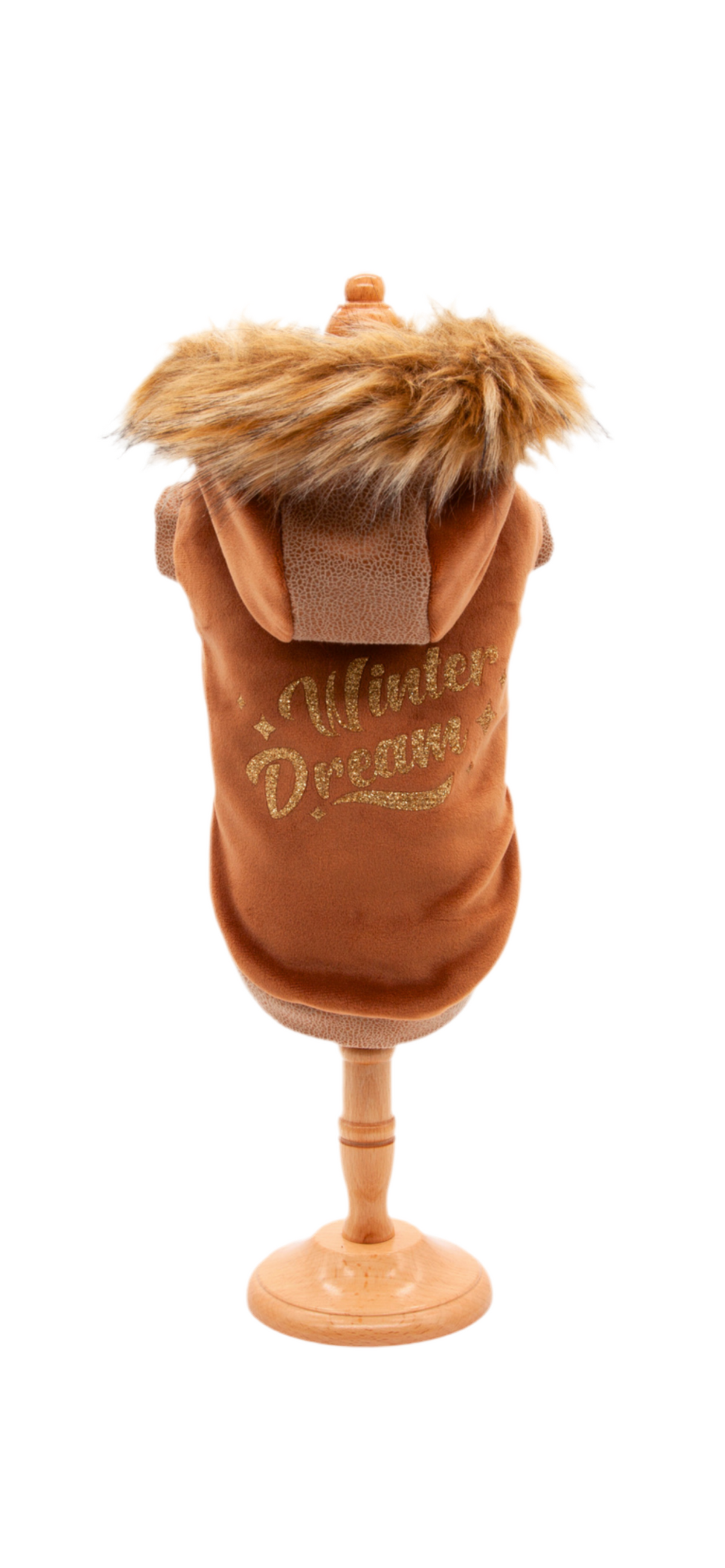 Coat SPECIAL VELVET TOUCH Brown