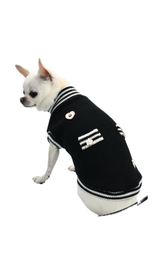 Chanel Style Pull Nero