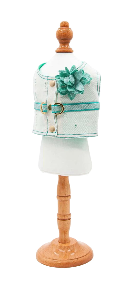 Teddy Harness Pink Tiffany